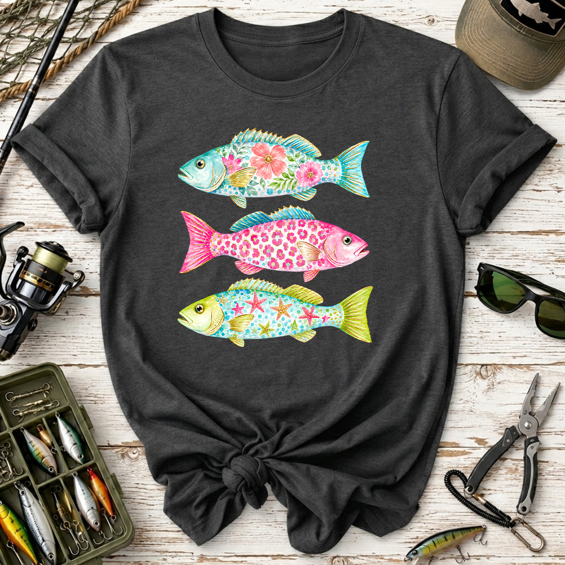 Floral Fish T-Shirt