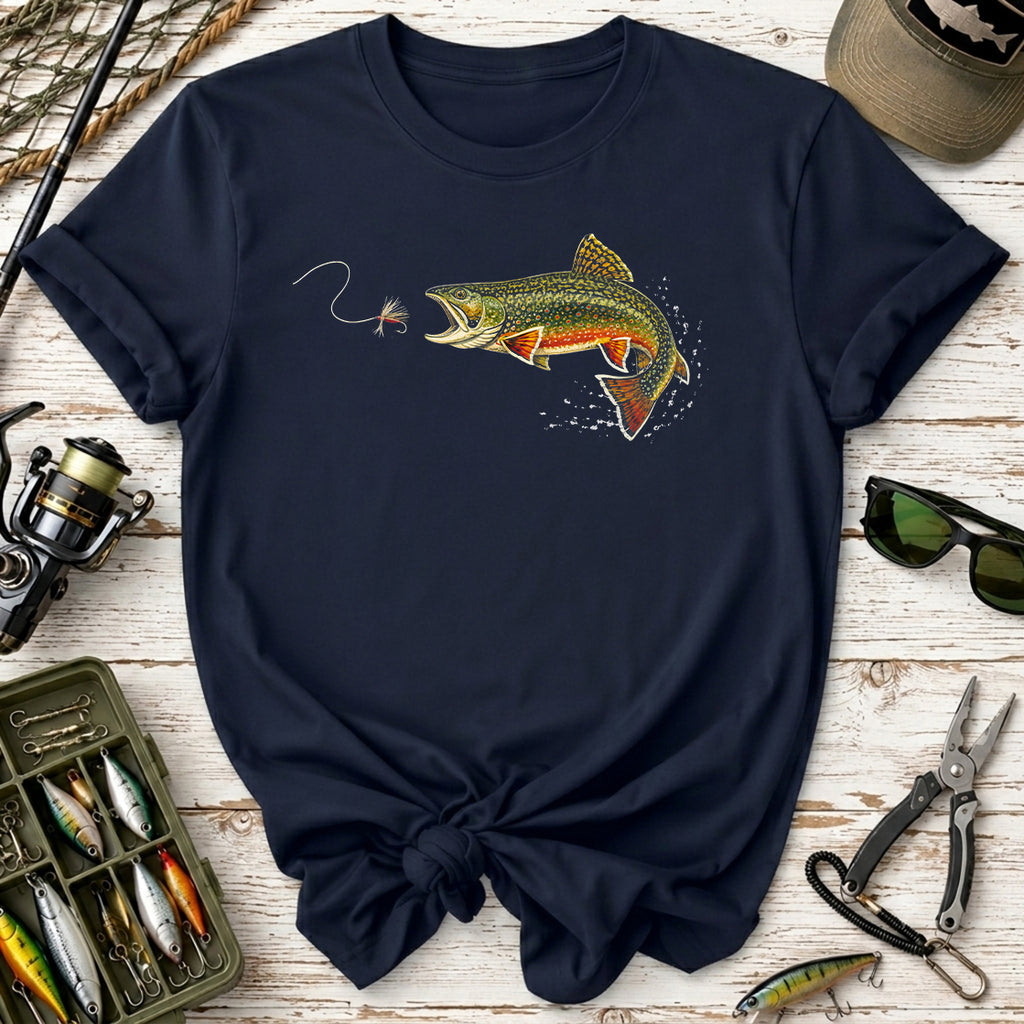 Brook Trout Fishing T‑Shirt