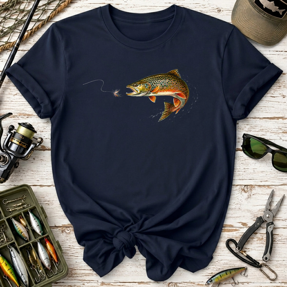 Fly Lure Trout Fishing T-Shirt