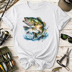 Bass Fishing Sunset T-Shirt