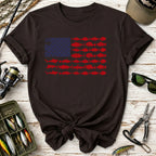 American Flag Fishing T-Shirt