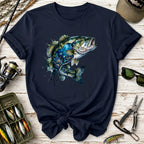 Bass Fish Graphic T-Shirt