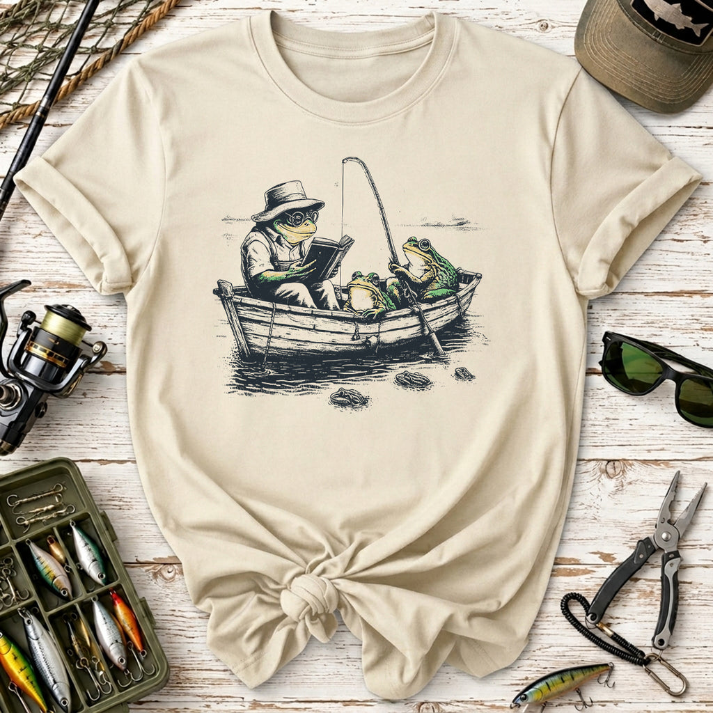 Fisherman Frog T-Shirt