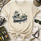 Fisherman Frog T-Shirt