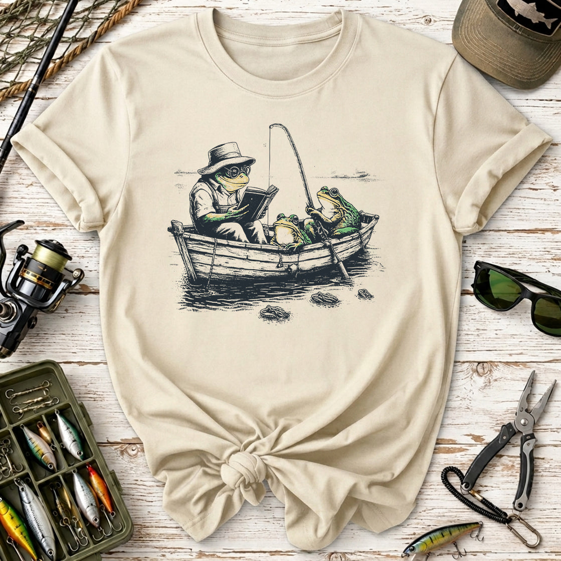 Fisherman Frog T-Shirt