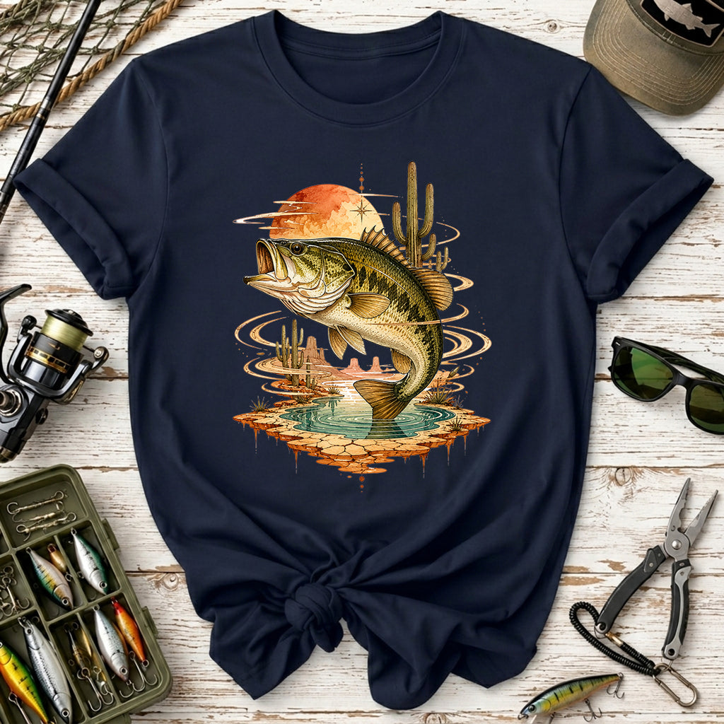 Desert Bass Fishing T-Shirt