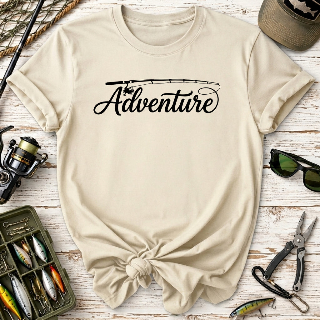 Adventure Fishing Rod T-Shirt