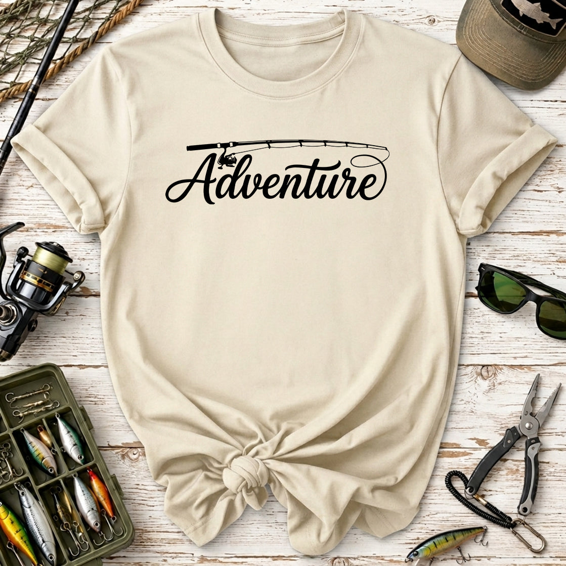 Adventure Fishing Rod T-Shirt