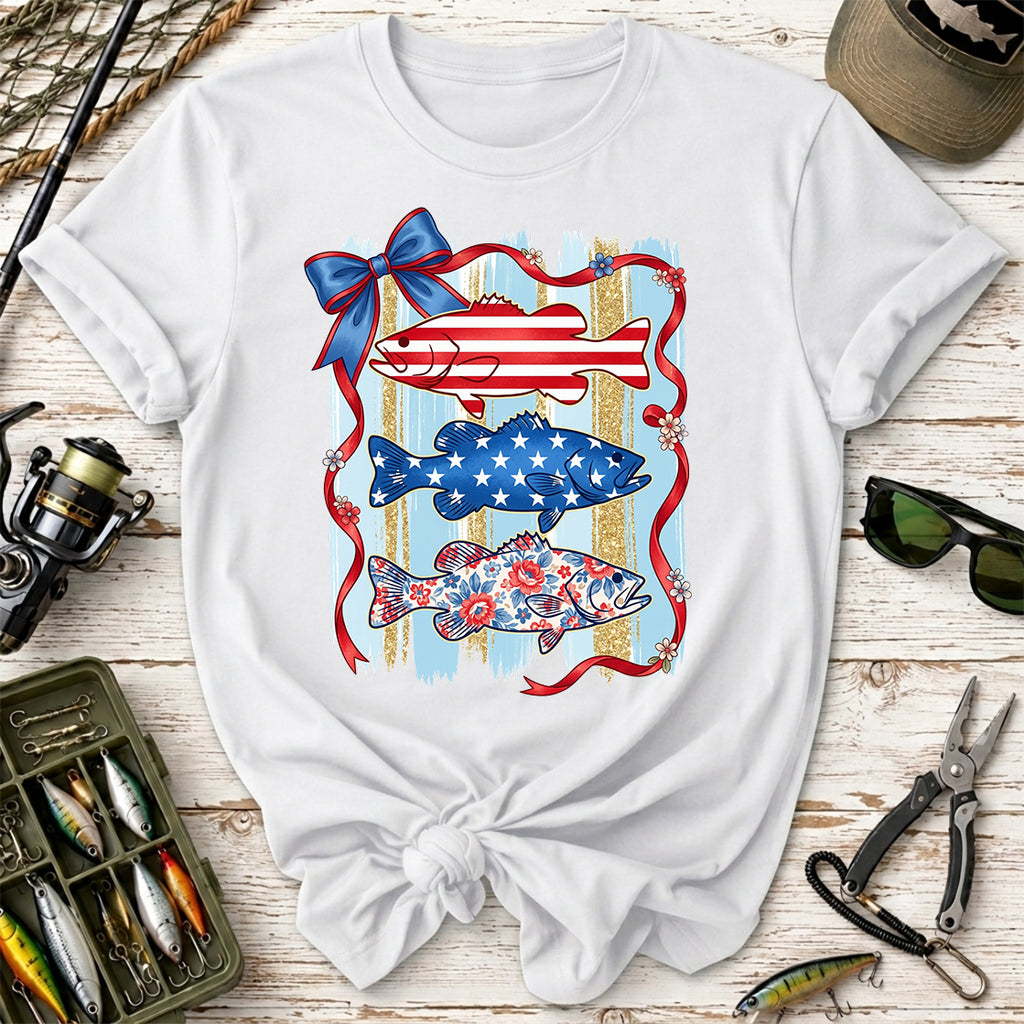 Patriotic Fish T-Shirt
