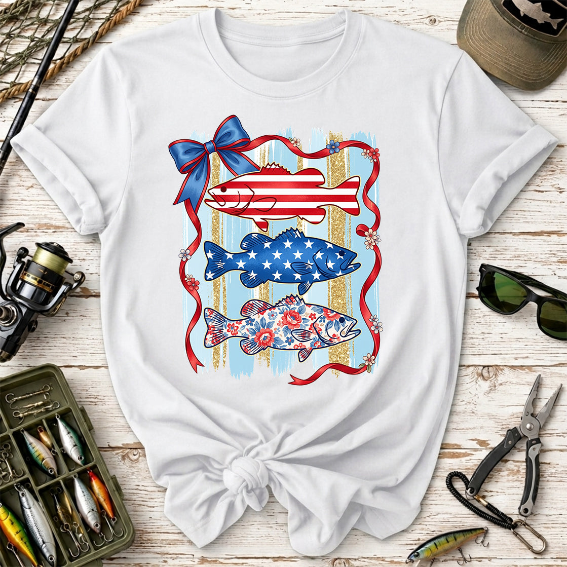 Patriotic Fish T-Shirt