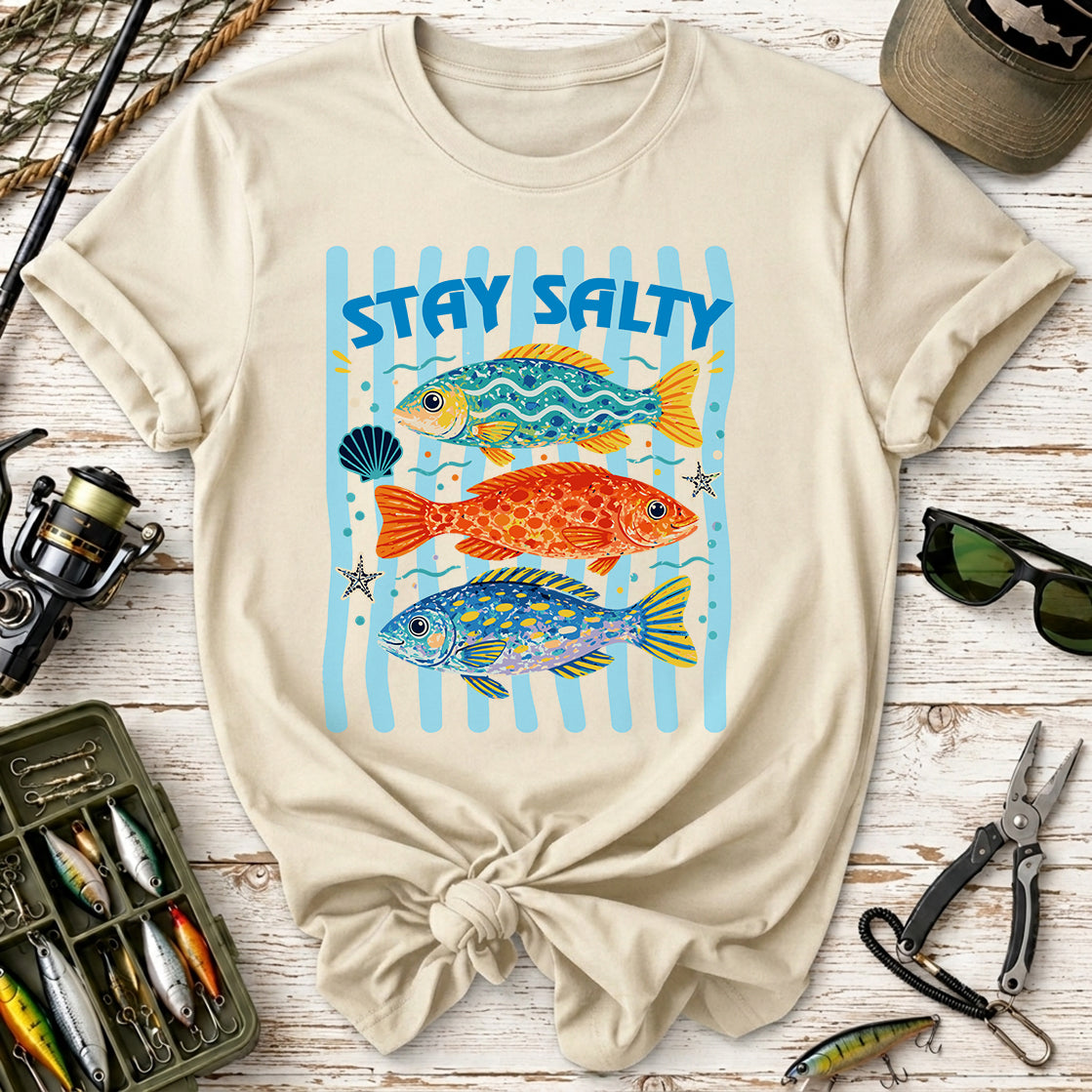 Stay Salty Fishing T-Shirt