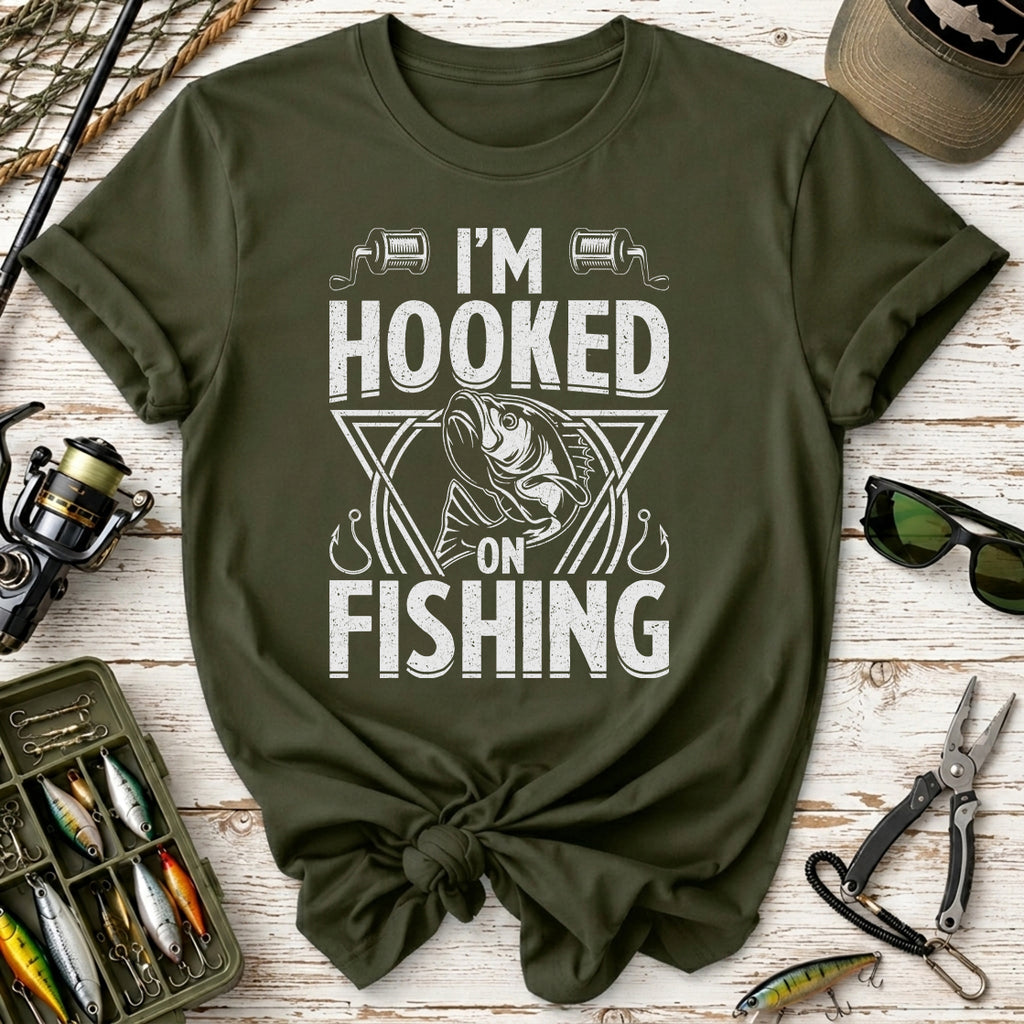 I'm Hooked Fishing T-Shirt
