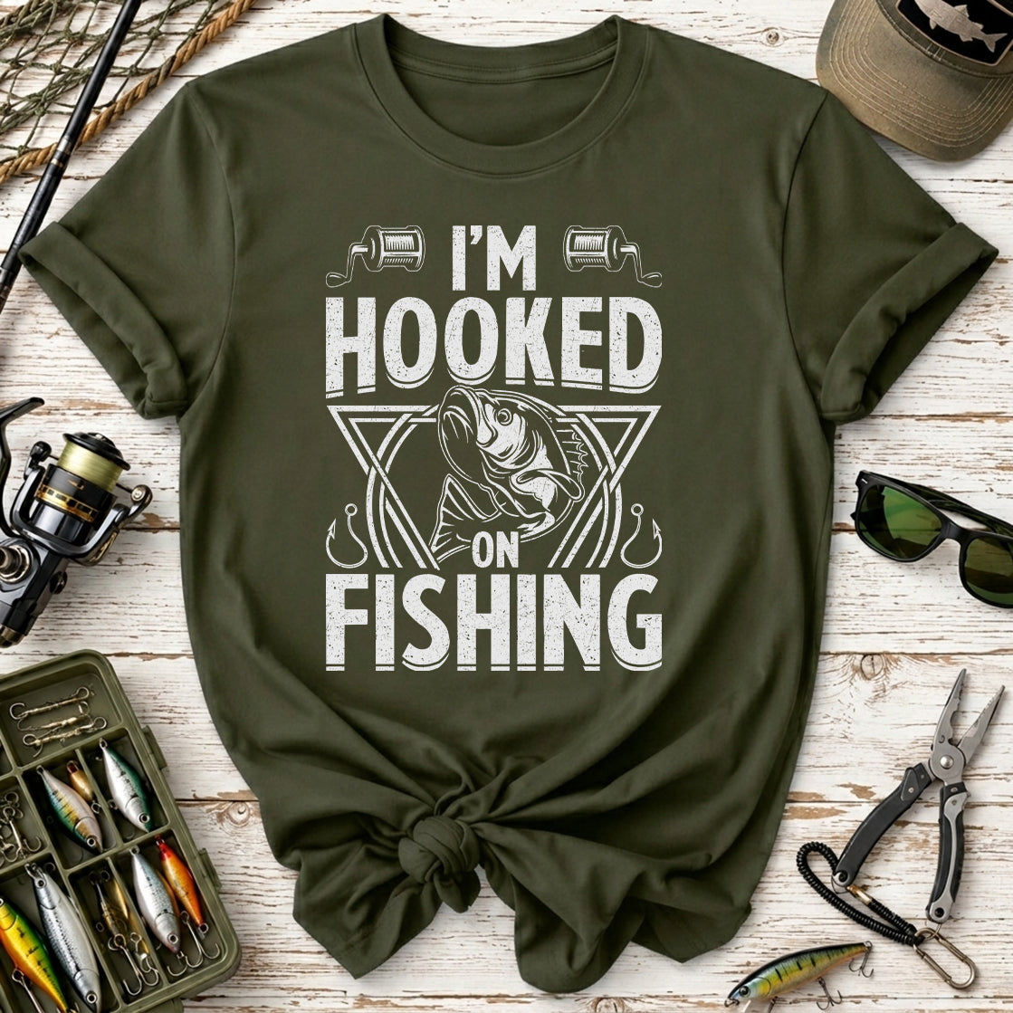 I'm Hooked Fishing T-Shirt