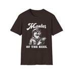 Master of the Reel Retro Otter Fishing T-Shirt