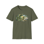 Bass Watercolor Fish T-Shirt