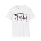 Fishing Lures Patriotic USA Bait Rod  T-Shirt