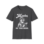 Master of the Reel Retro Otter Fishing T-Shirt