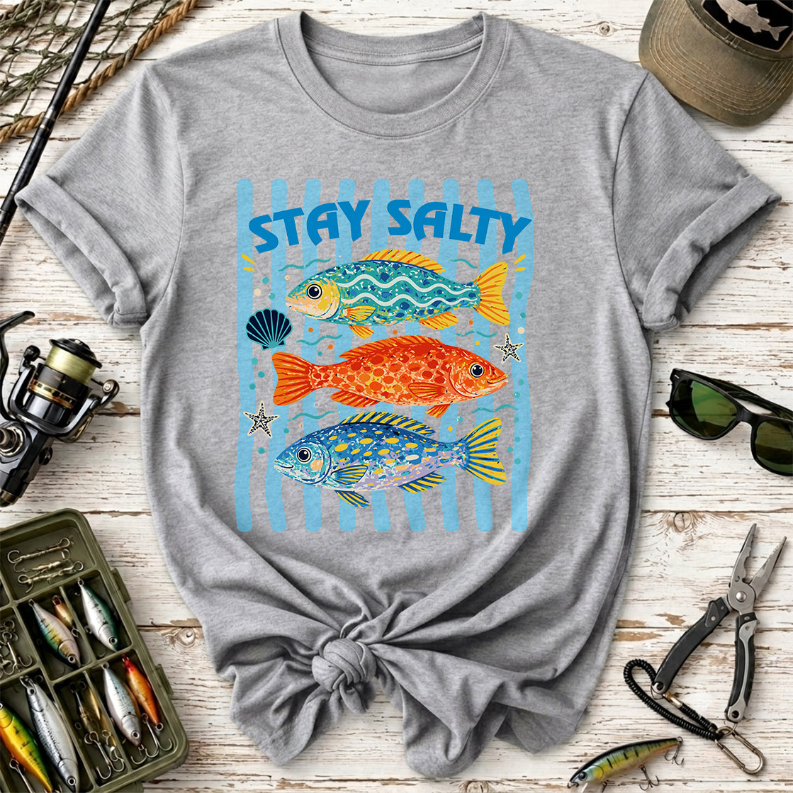Stay Salty Fishing T-Shirt