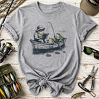 Fisherman Frog T-Shirt