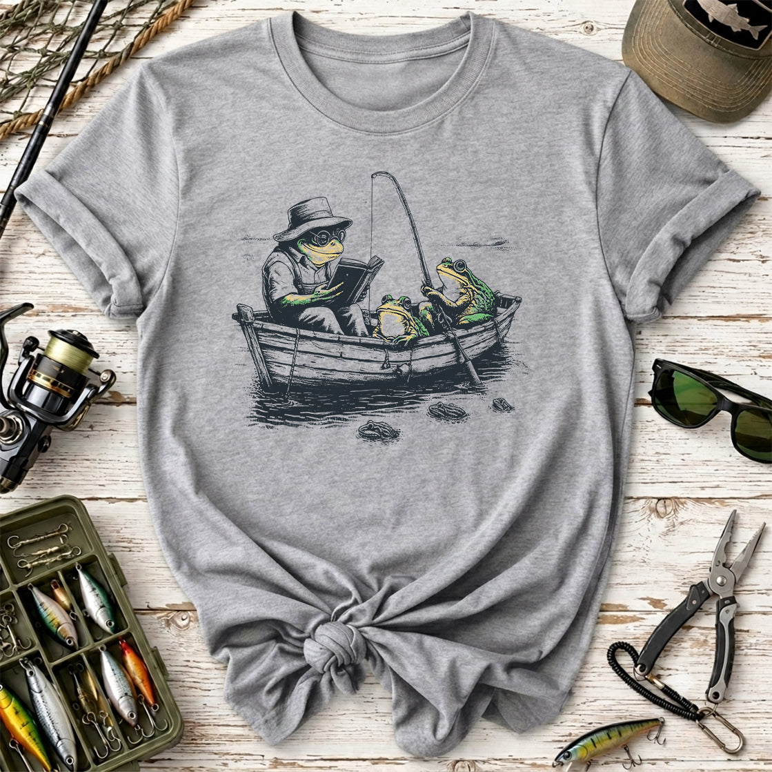 Fisherman Frog T-Shirt
