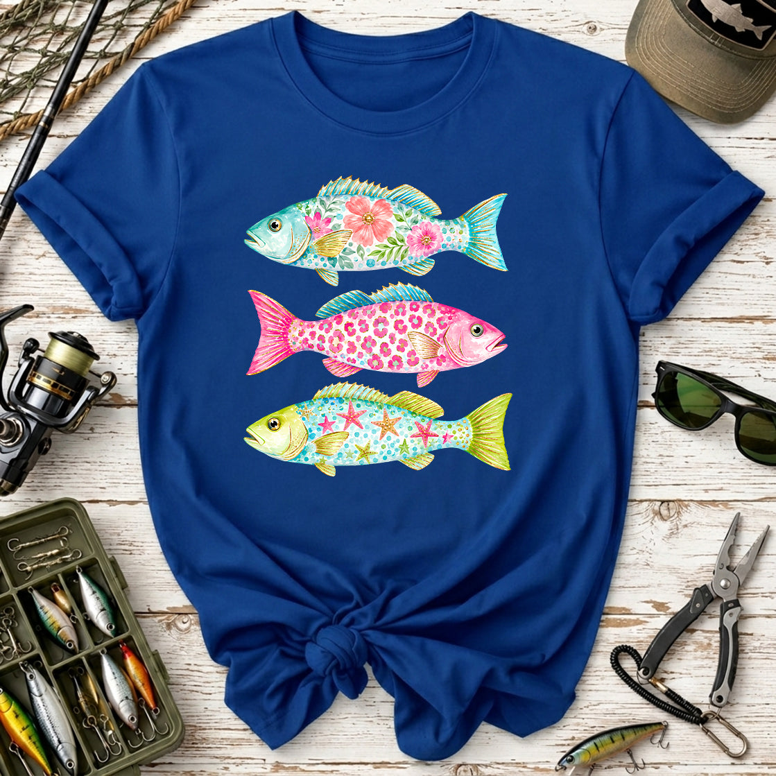 Floral Fish T-Shirt