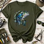 Bass Fish Graphic T-Shirt