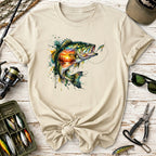 Bass Fish Sunset T-Shirt