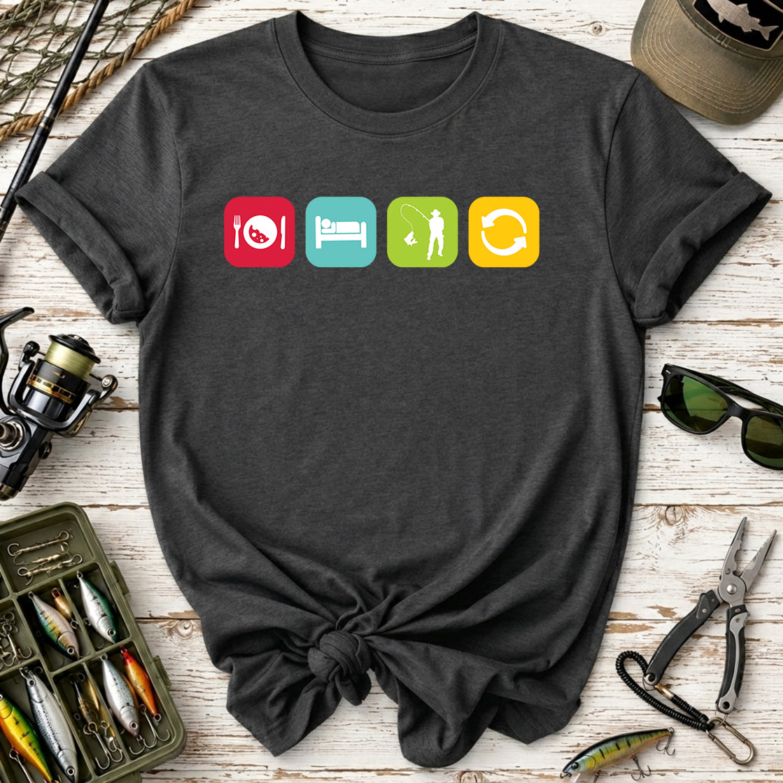 Eat Sleep Golf Repeat T-Shirt