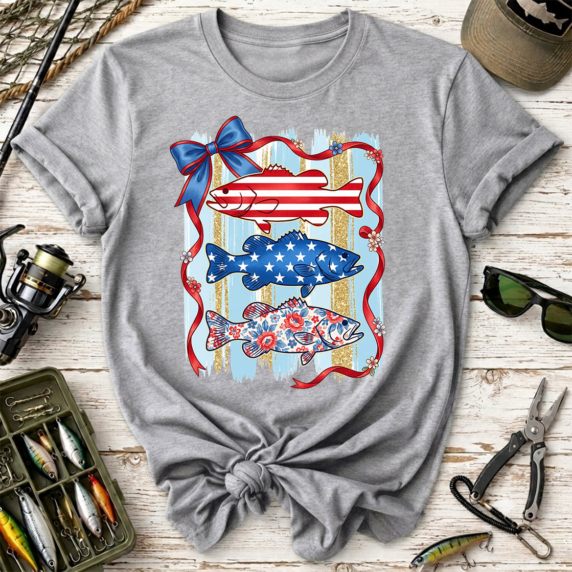 Patriotic Fish T-Shirt