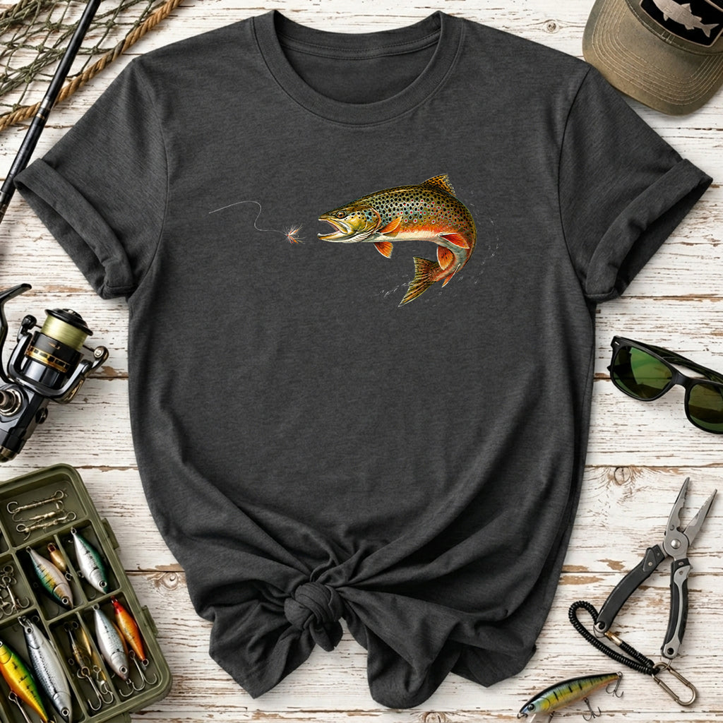 Fly Lure Trout Fishing T-Shirt