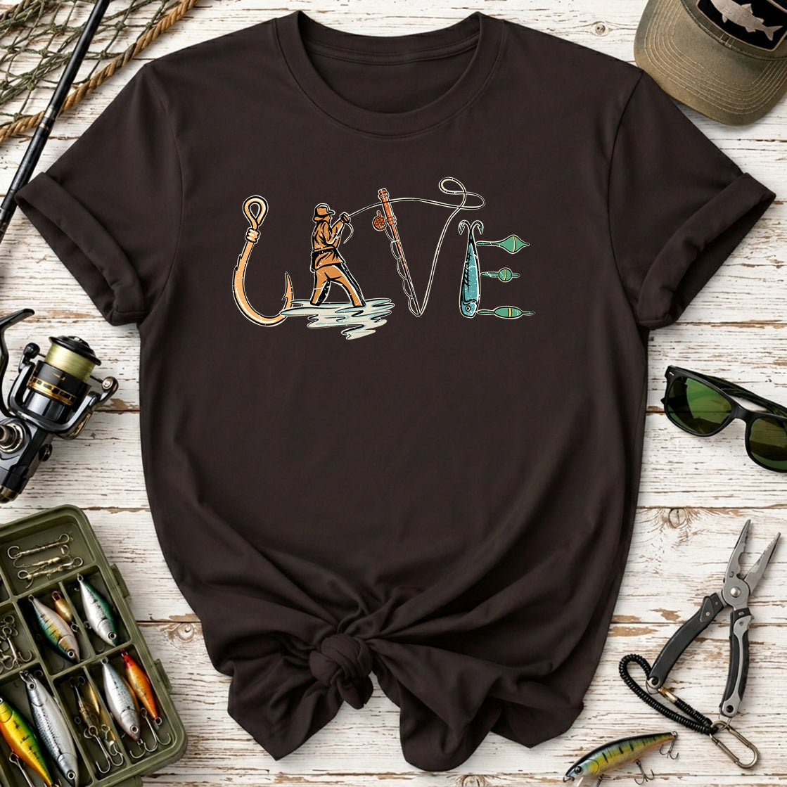 Fishing Love T‑Shirt