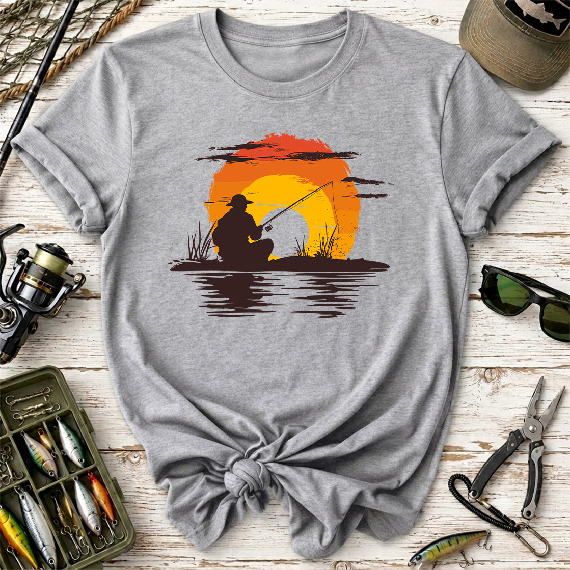 Fishing Sunset T-Shirt