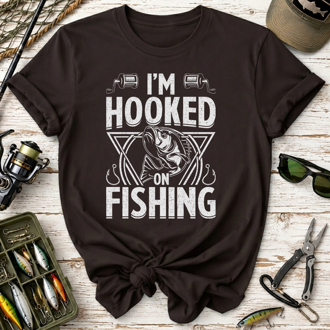 I'm Hooked Fishing T-Shirt