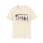 Fishing Lures Patriotic USA Bait Rod  T-Shirt