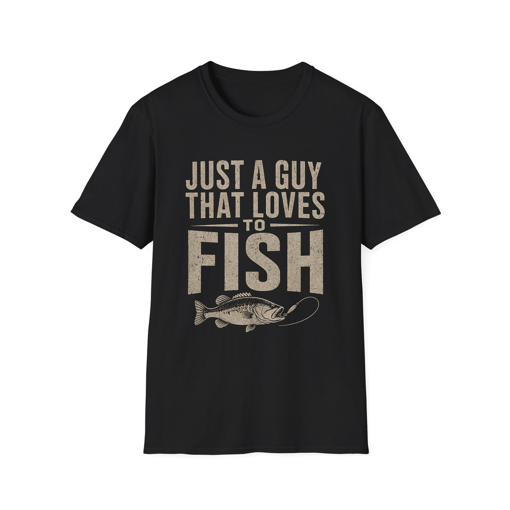 Just a Guy That Loves to Fish Fishing T-Shirt