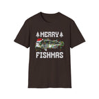 Festive Fishing Holiday Merry Fishmas T-Shirt