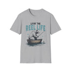 Livin' the Reel Life Bear Fishing T-Shirt