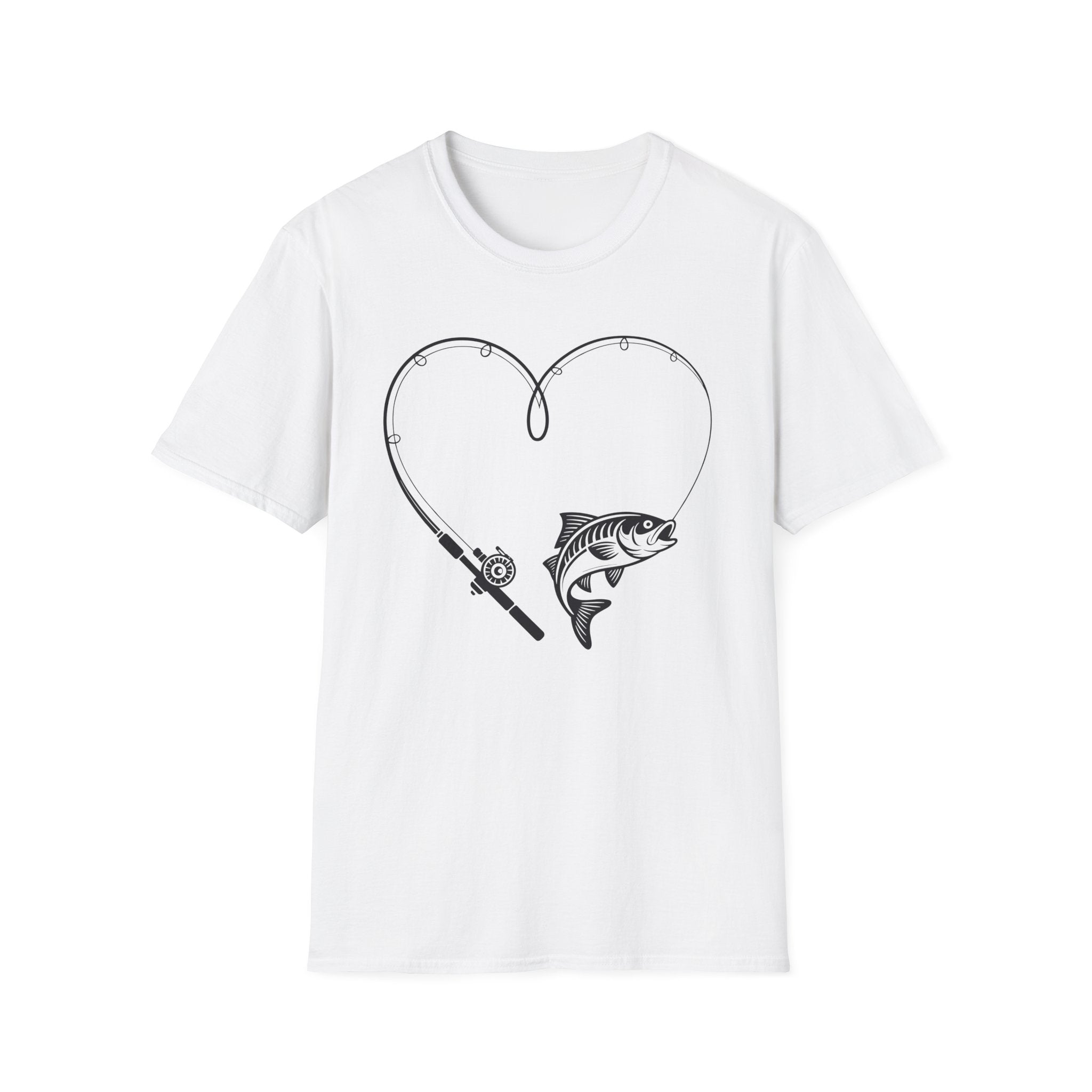 Fishing Heart T-Shirt