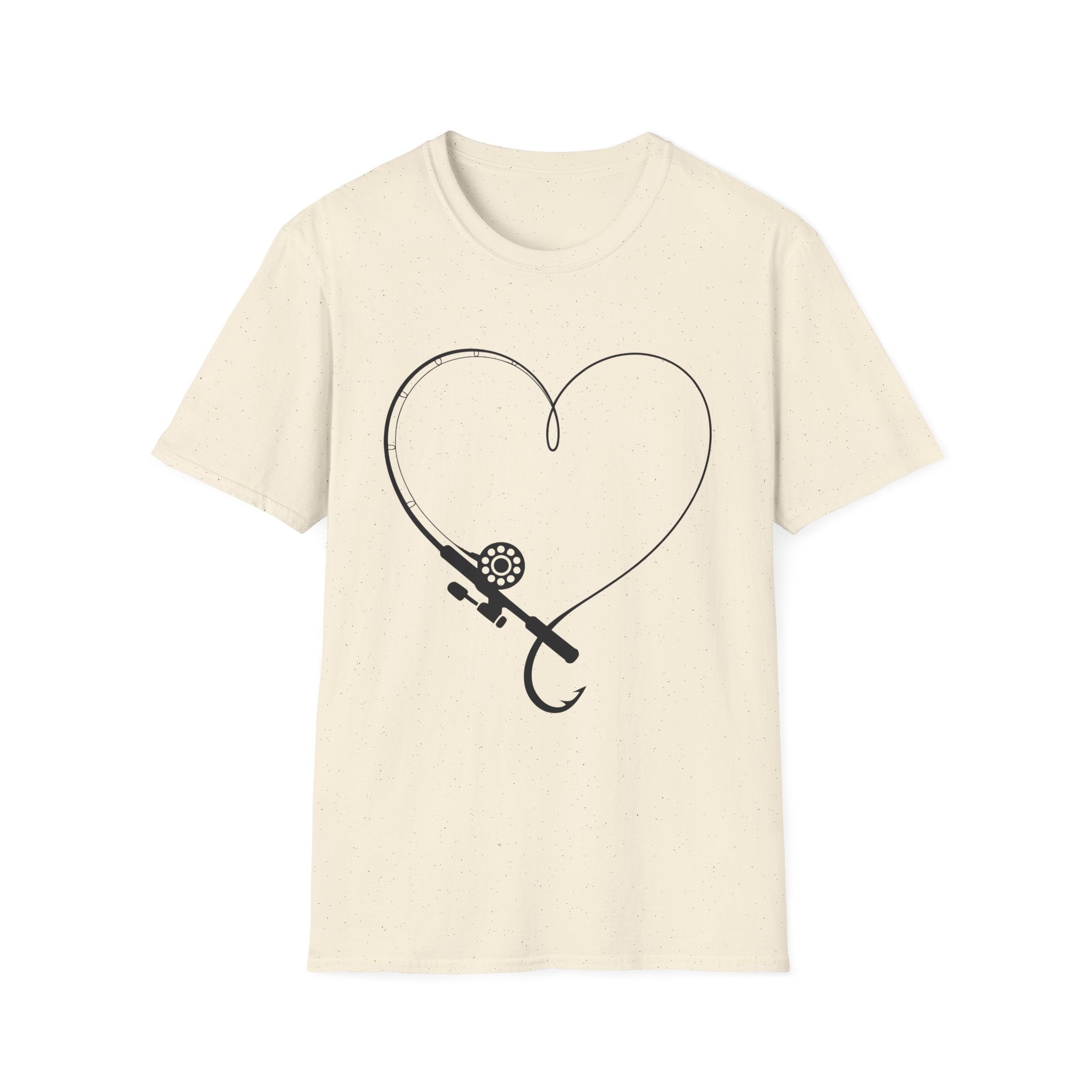 Fishing Hook Heart T-Shirt
