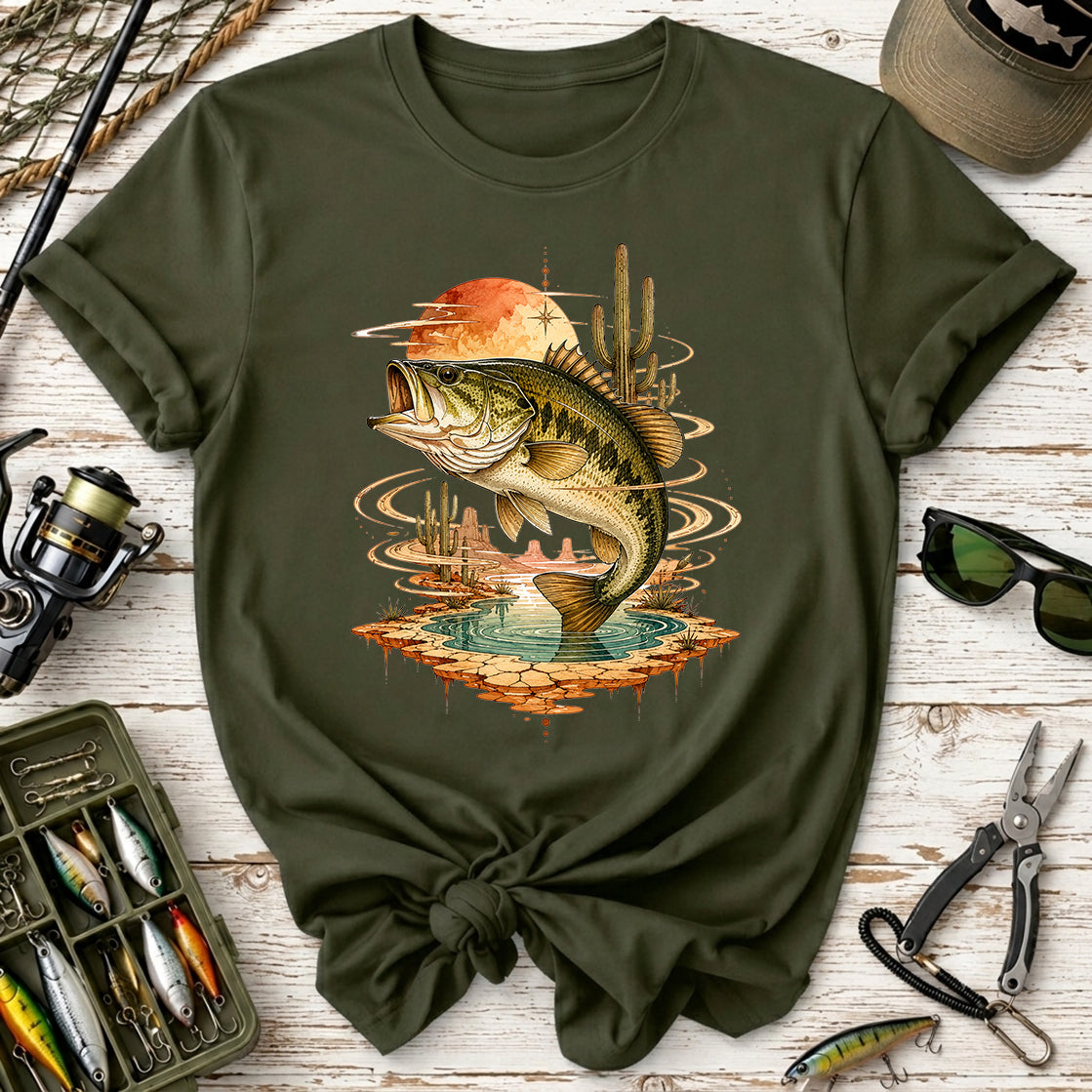 Desert Bass Fishing T-Shirt