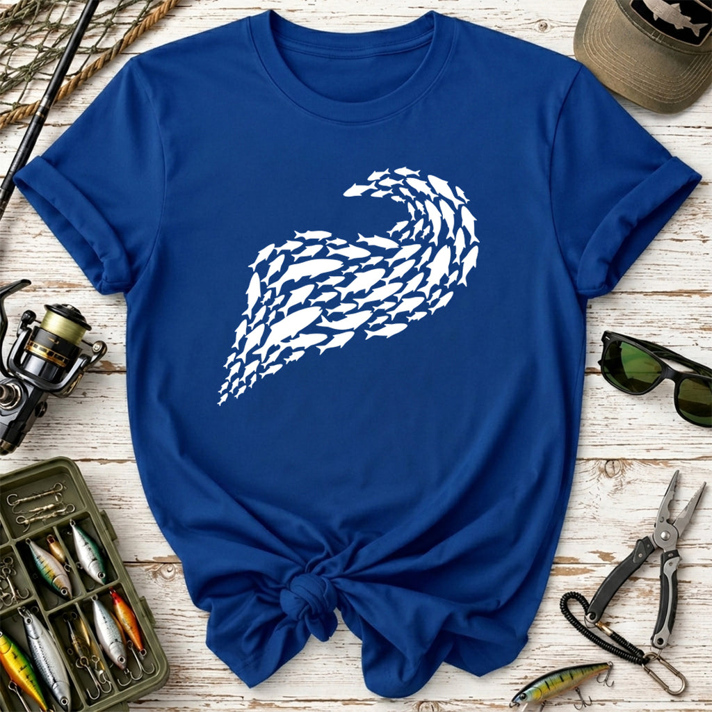 School of Fish Wave T-Shirt