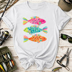 Colorful Polka Dot Fish T-Shirt