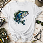 Bass Fish Graphic T-Shirt