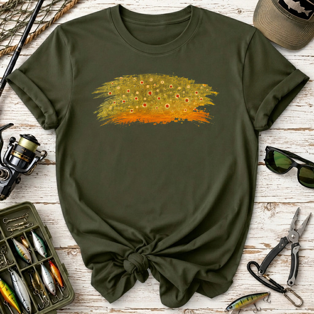 Trout Brushstroke T‑Shirt
