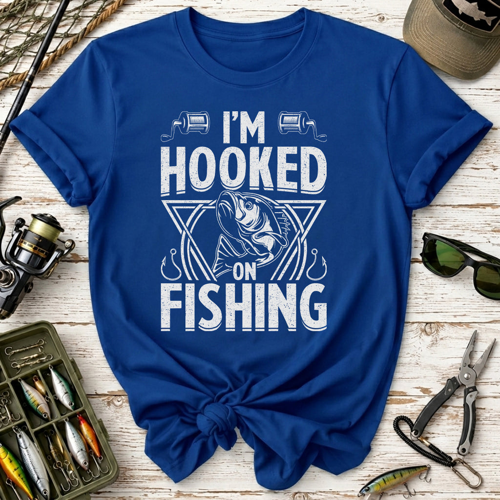 I'm Hooked Fishing T-Shirt
