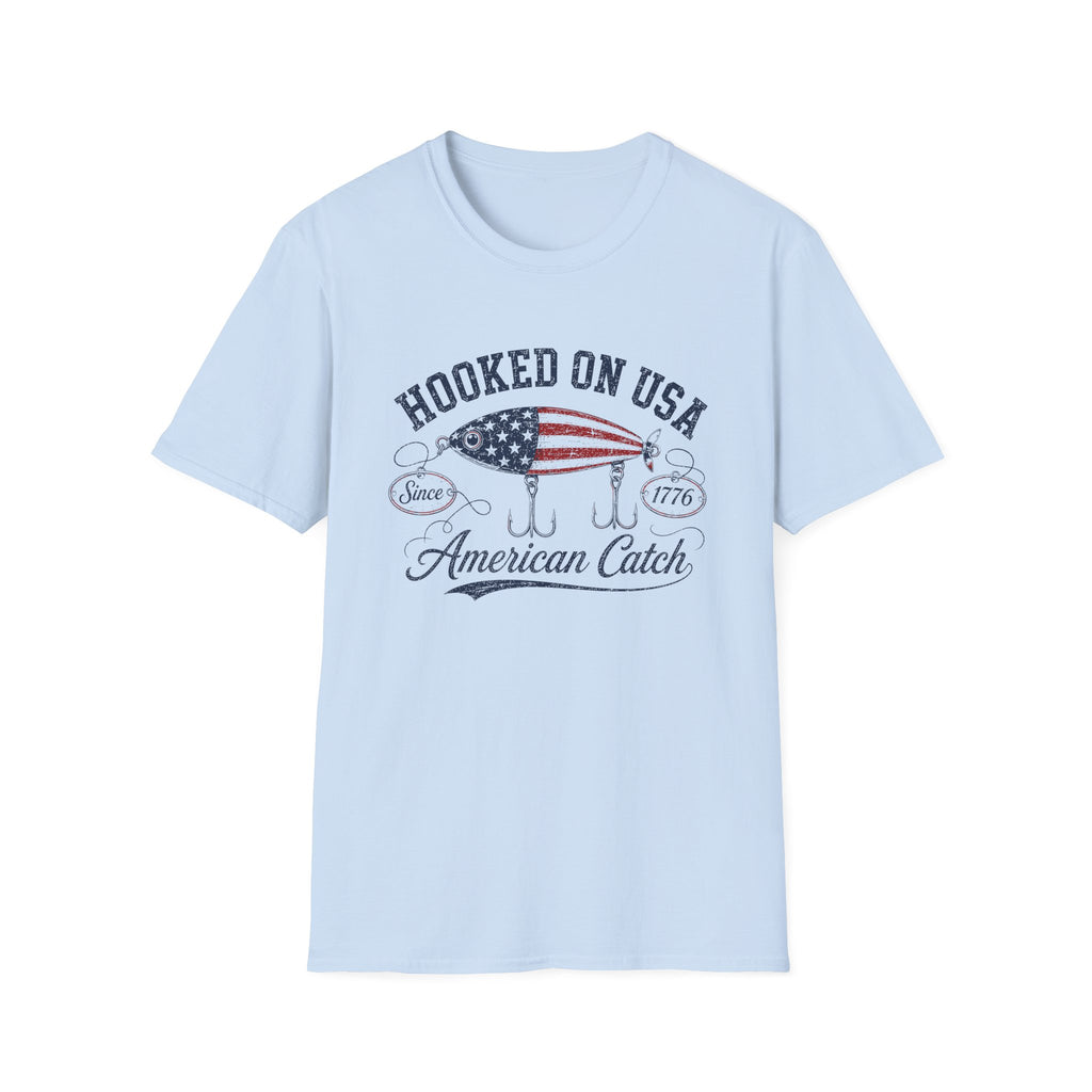 Hooked on USA Fishing T-Shirt