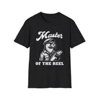 Master of the Reel Retro Otter Fishing T-Shirt