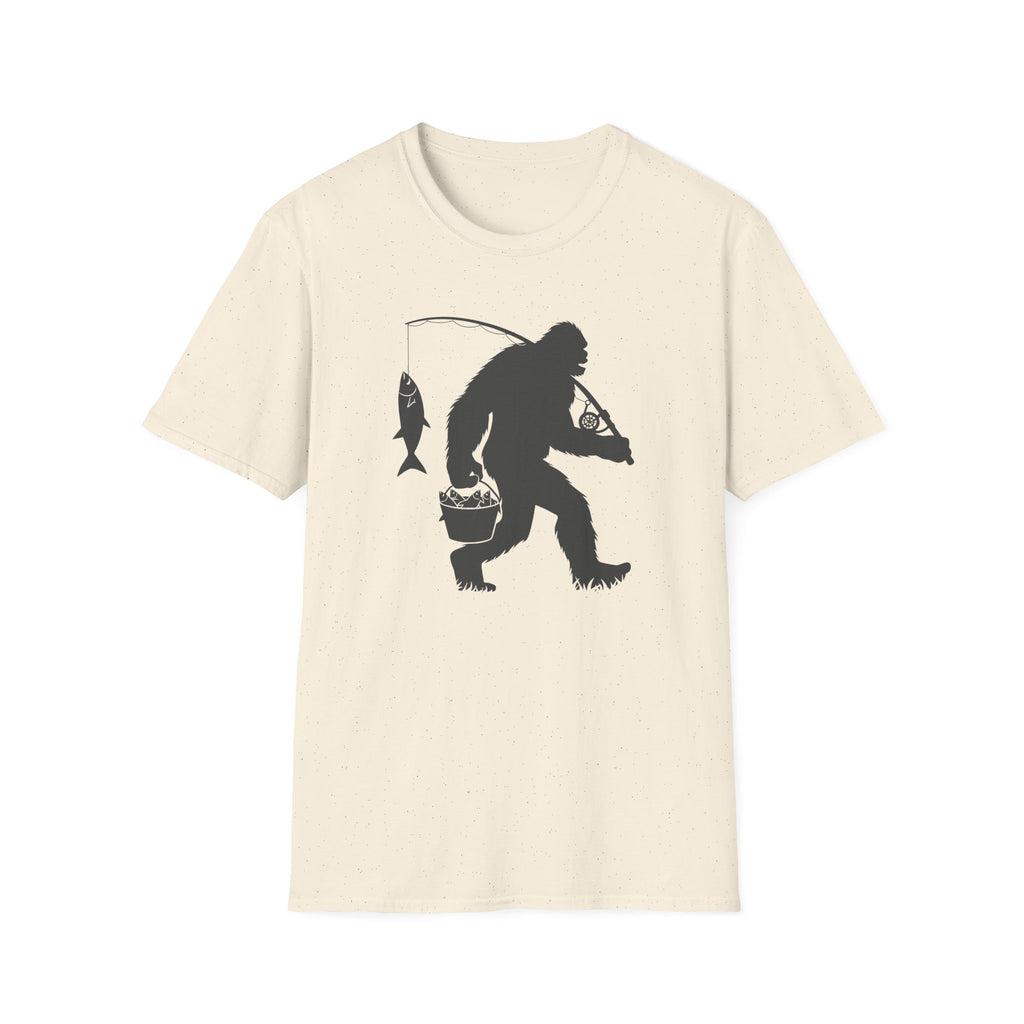 Bigfoot Fishing T-Shirt