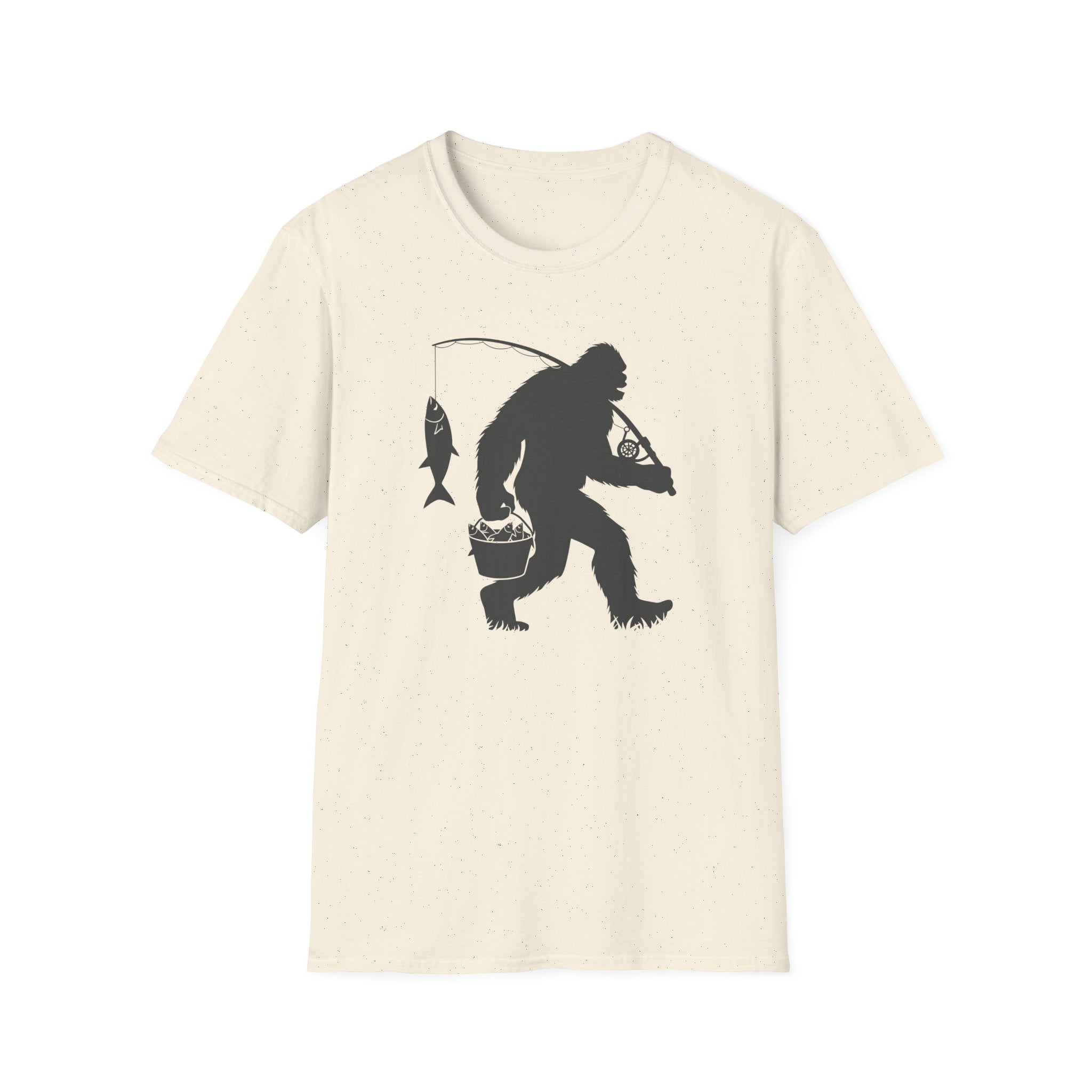 Bigfoot Fishing T-Shirt