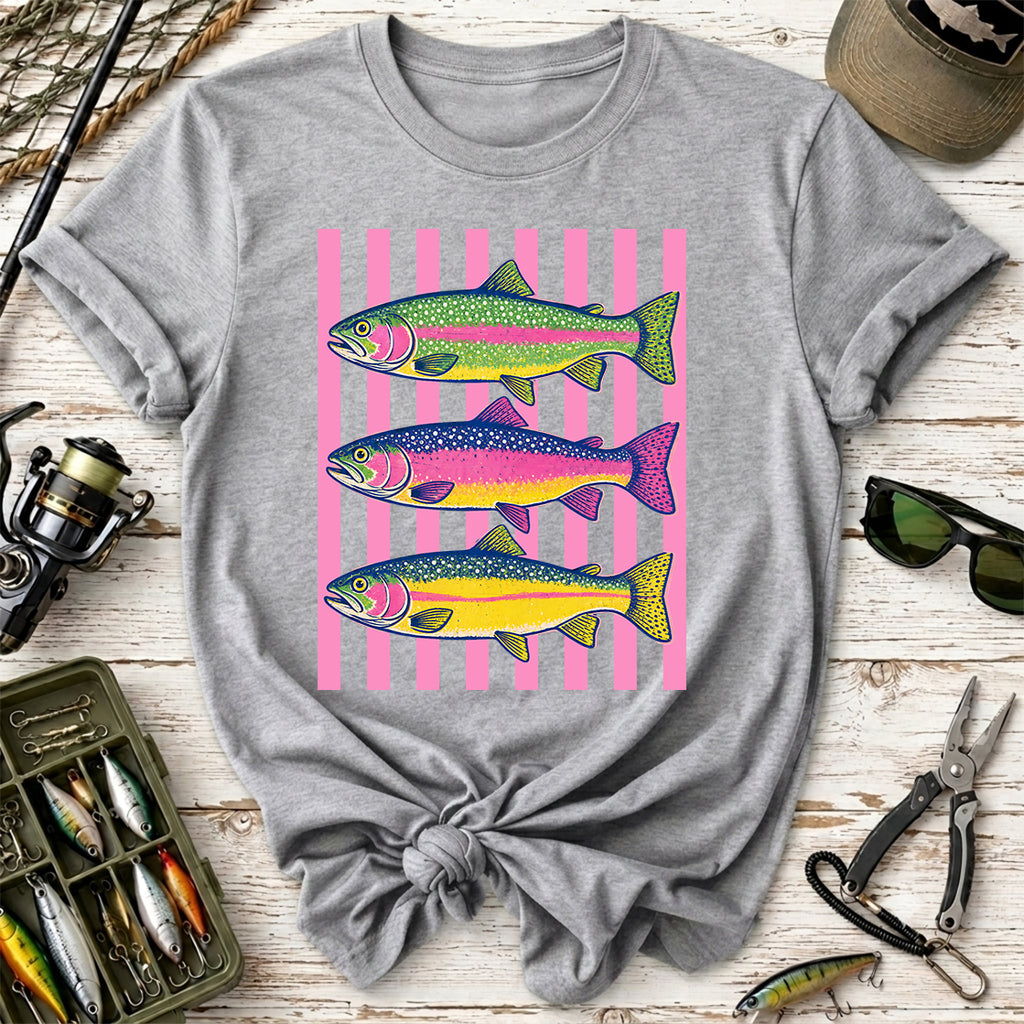 Colorful Trout Fish T-Shirt